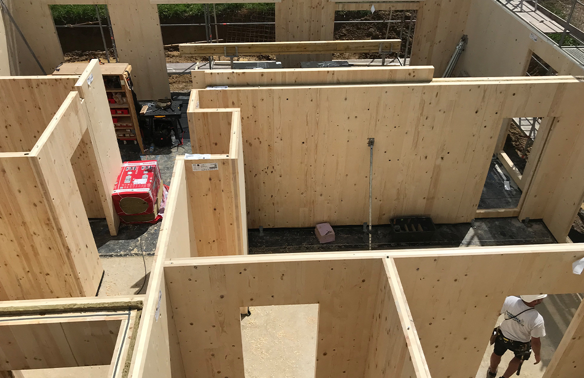 Nicole Danner - Architektur Aschaffenburg Innenarchitektur Holzhaus