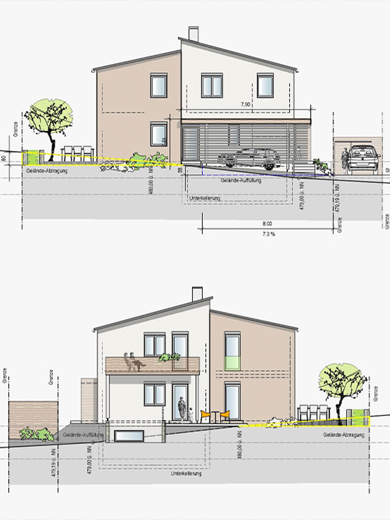 Nicole Danner - Architektur Aschaffenburg Innenarchitektur Holzhaus